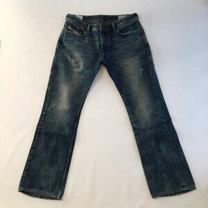 Deisel New-Fanker Regular Slim Bootcut Button Fly Jeans 33